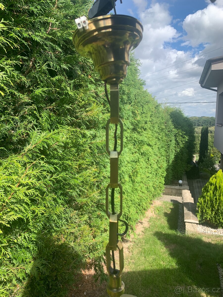 Mohutný mosazný lustr - 3