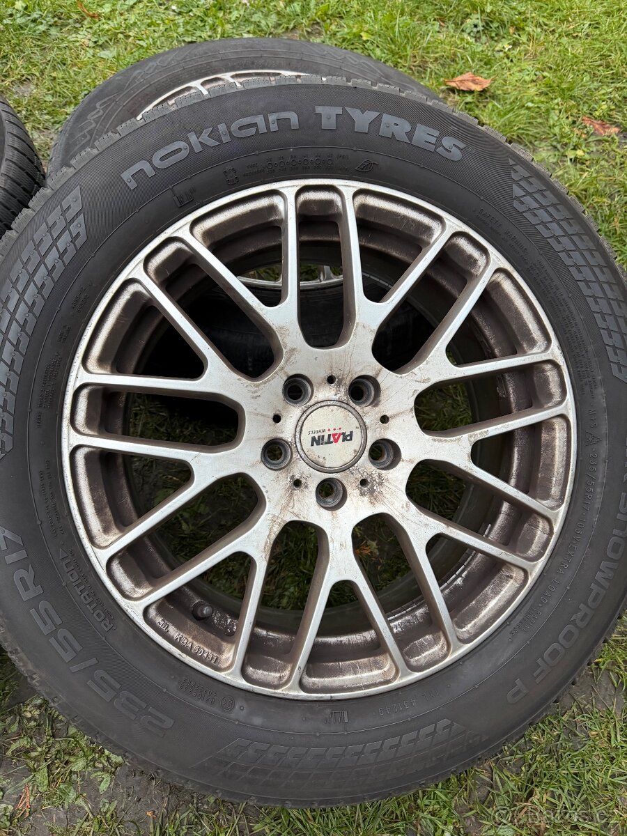 Zimní alu kola Platin 235/55R17 5x108 - 3