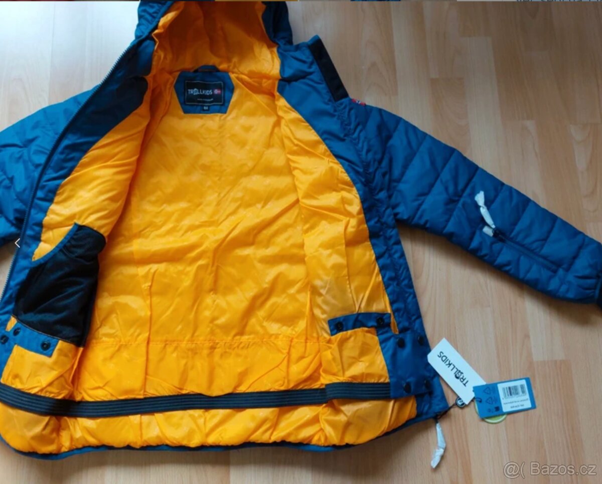 Nová zimní lyžařská bunda Trollkids Hafjell Snow XT, 158-164 - 3