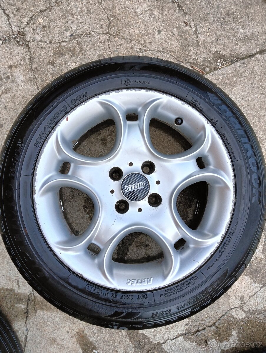 ALU kola 15", disky a pneumatiky - 3