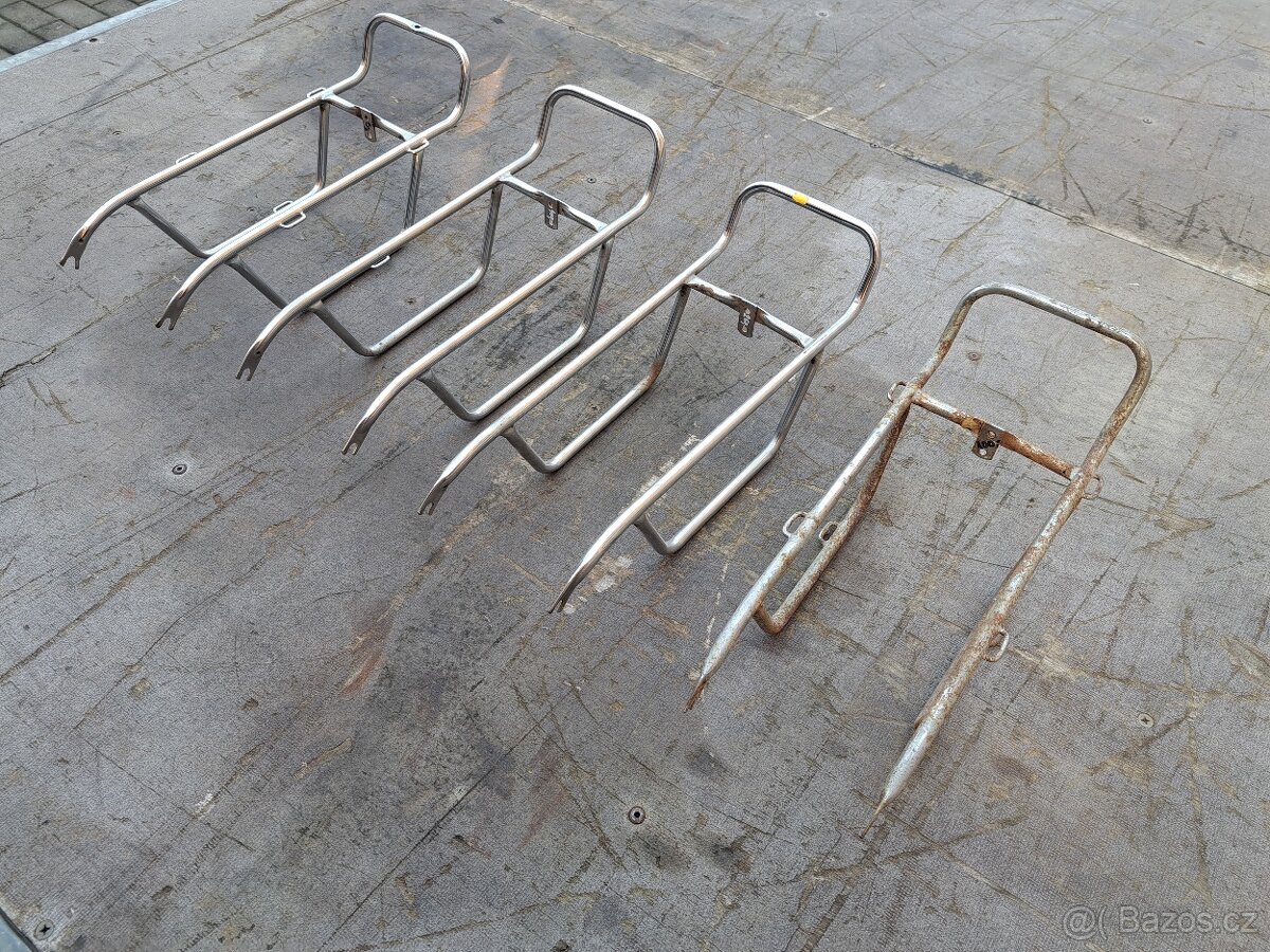 Chromové nosiče na moped Babetta - 3