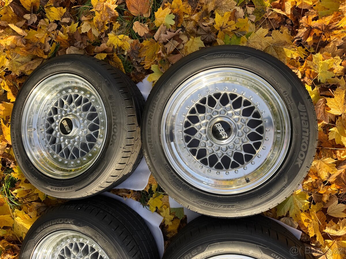 BBS RS Originál, R16, step up kit - 3