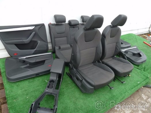Octavia iii sedadla, sedačky polokožené - 3
