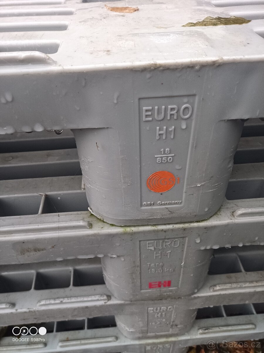 Potravinářské palety H1 - 3