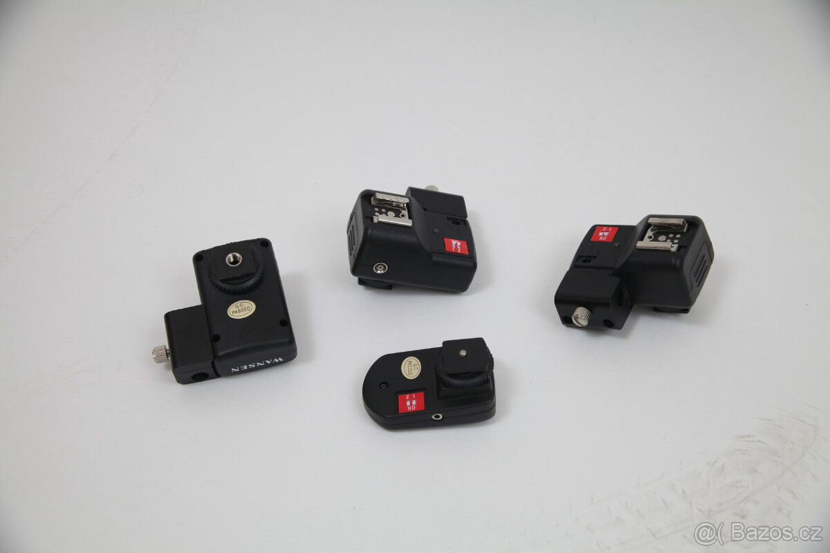 Odpalovač blesků PT-04 + 3x přijímač - 3