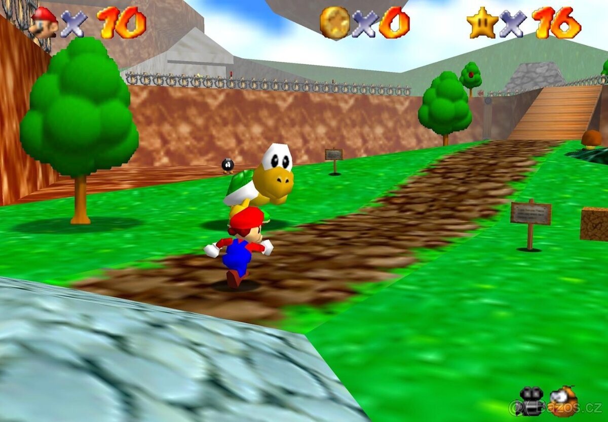 Nintendo 64 + SUPER MARIO 64 –TOP CENA– - 3