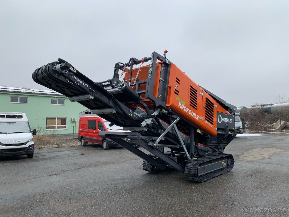 Mobilní drtička suti KOMPLET KROKODILE plus - 3