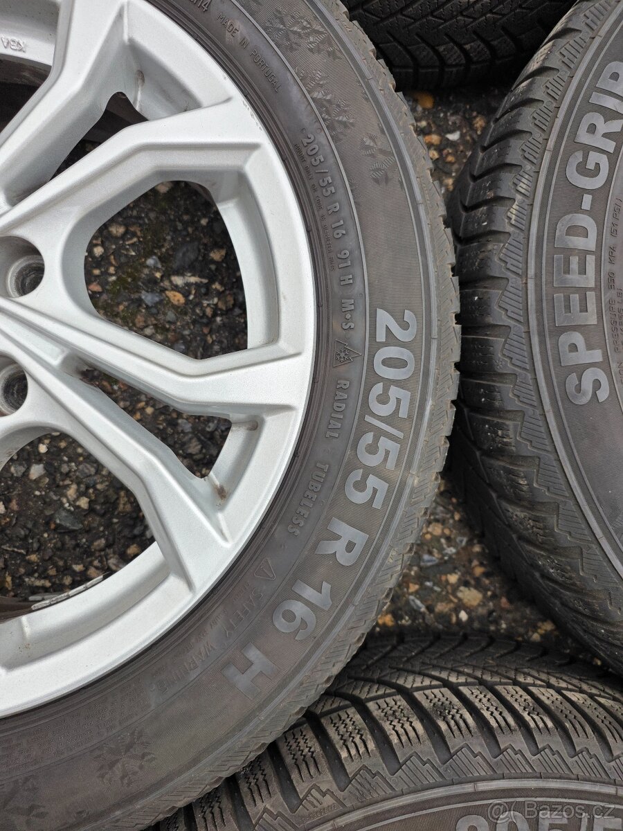 Brock Renault RE2 6.5x16 5x114.3 ET 41 + Semperit pneu - 3