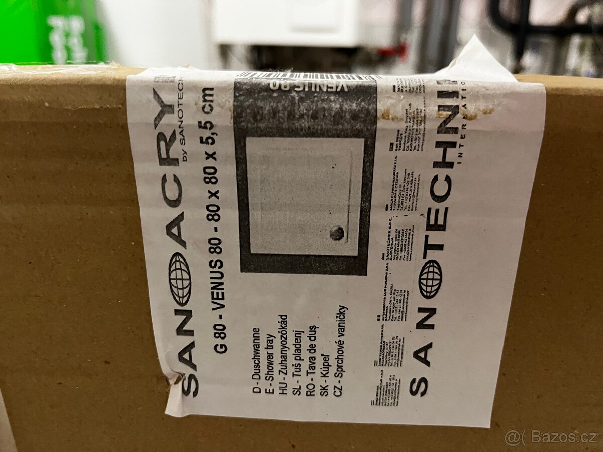 Sanotechnik Sprchová vanička Venus G80, 80 x 80 x 5,5 cm - 3
