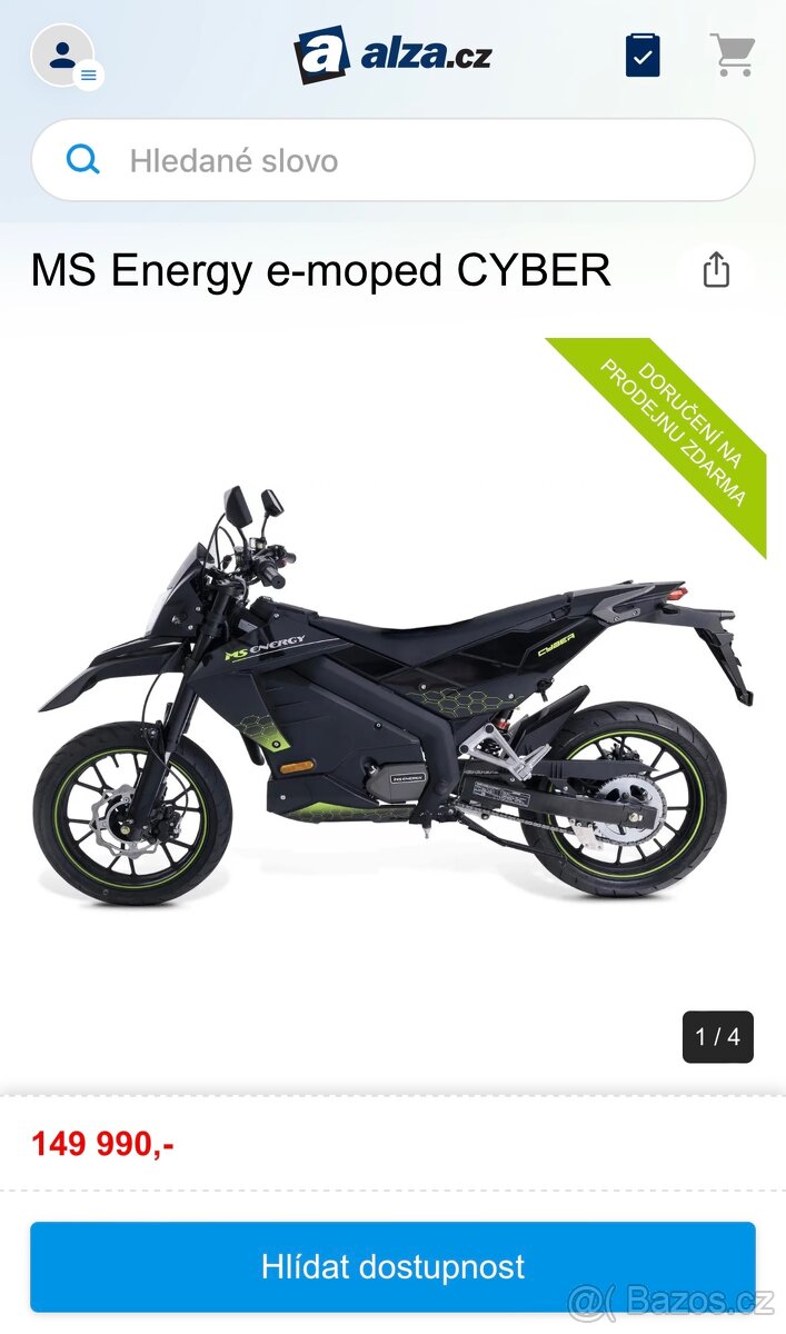 MS Energy motorka Cyber - 3
