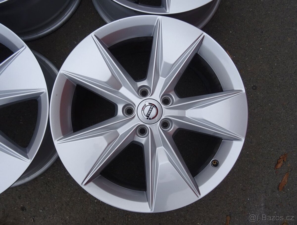 Alu disky originál Volvo, 18", 5x108, ET 50,5 , šíře 7,5J - 3