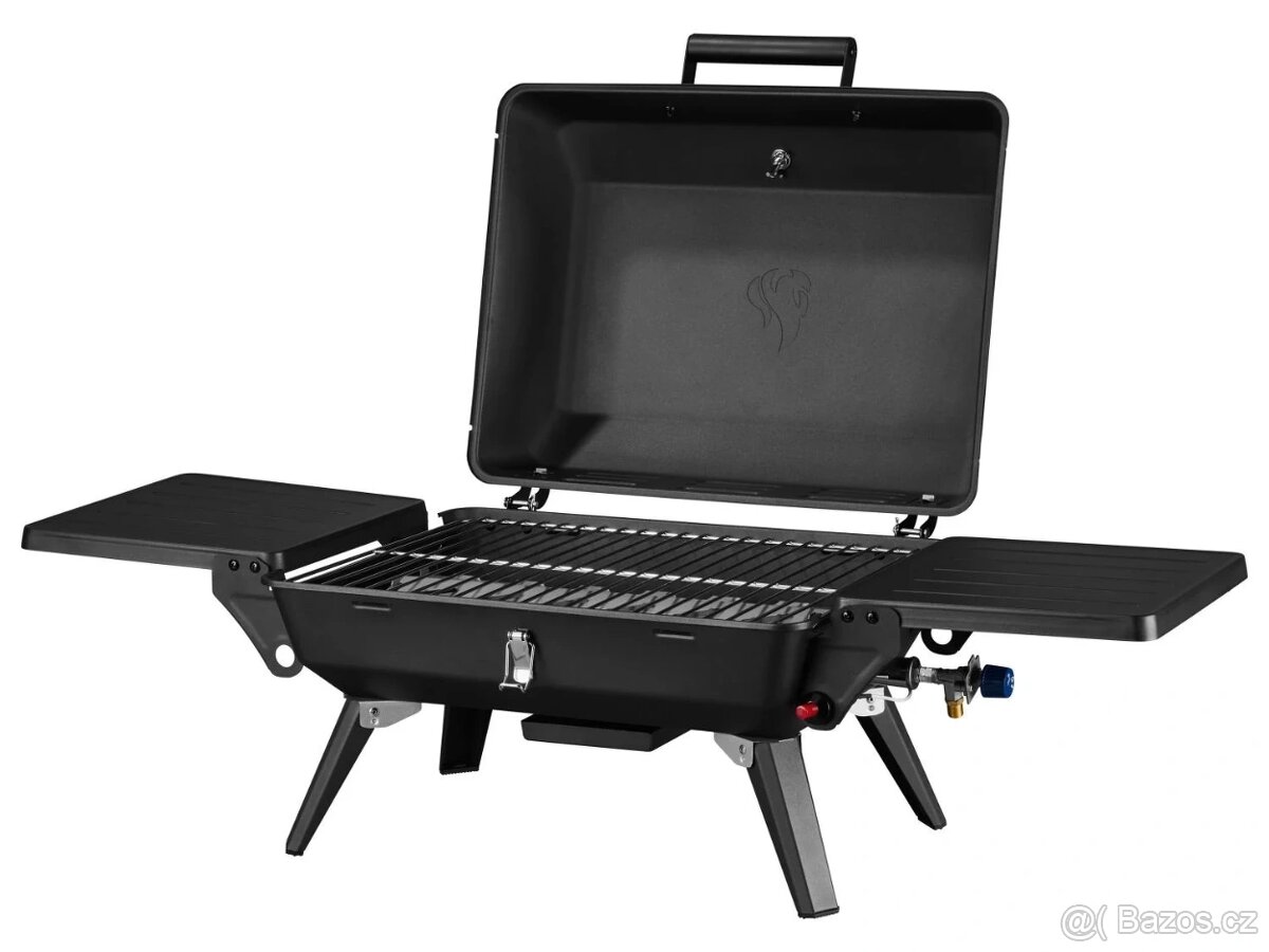 Stolní plynový gril s 1 hořákem kompaktní - nový , nepoužitý - 3