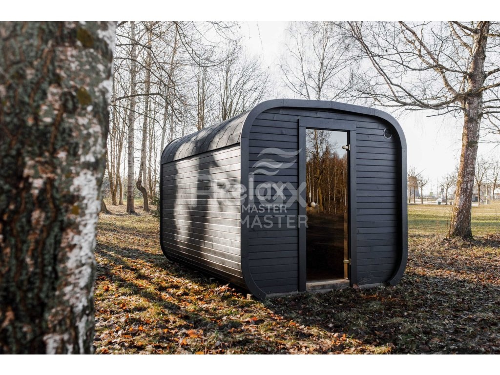 Zahradní finská sauna 3,5M s předsíní - 3