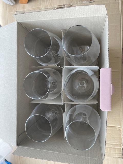 Tenké sklenice na víno Viola 450 ml - 1 skl. /42,- Kč - 3