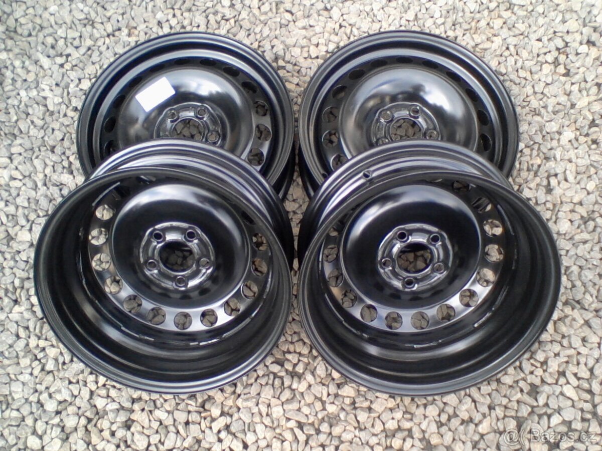 15 plechové disky Škoda Fabia IV,VW Polo,Seat Ibiza,Audi A1 - 3