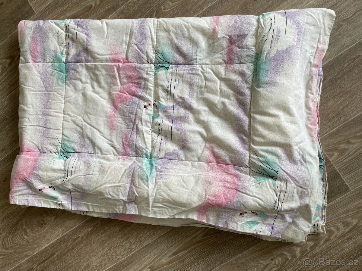 Přikrývka s labutěmi , rozměr 190 x 120 cm - 3