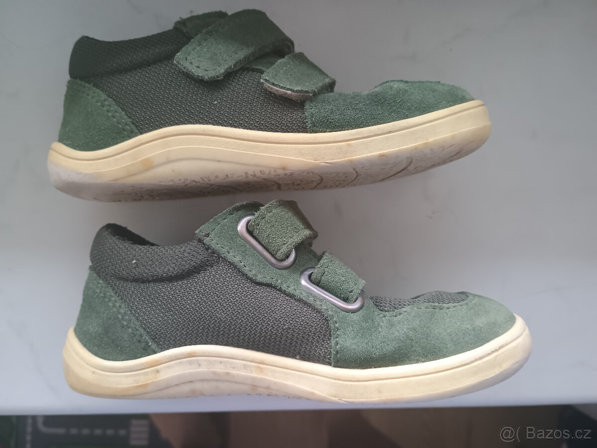 Barefoot tenisky BABY BARE - Febo Sneakers, KHAKI, vel. 25 - 3