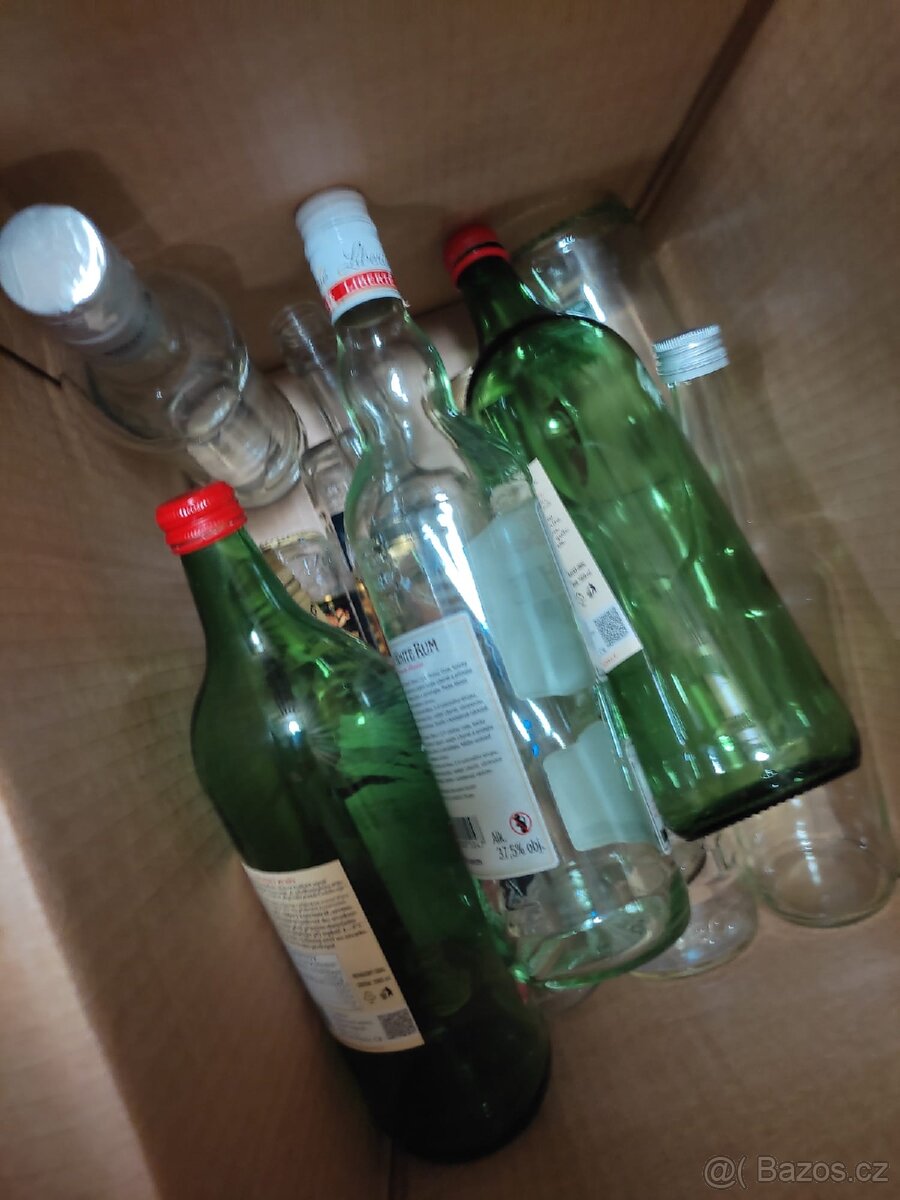 Skleněné lahve - 3