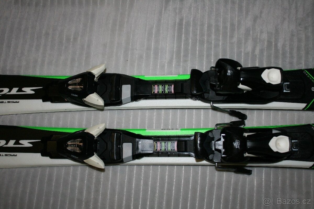 lyže Stockli RX 90 cm , lyžáky Rossignol - 3