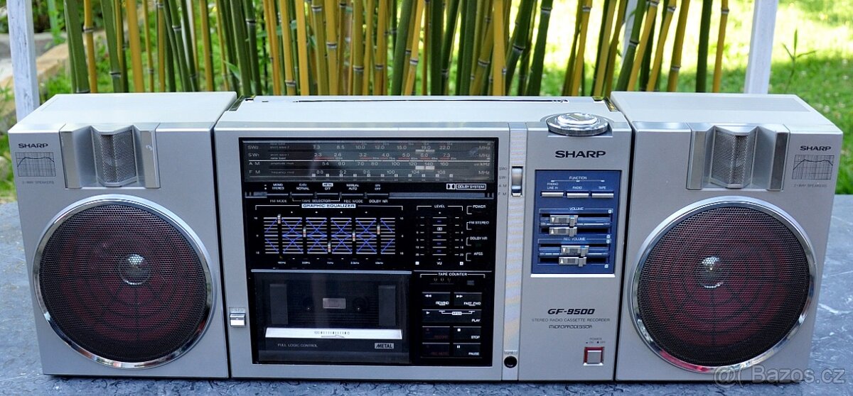 Sharp - GF-9500 - Boombox - Stereo - 3