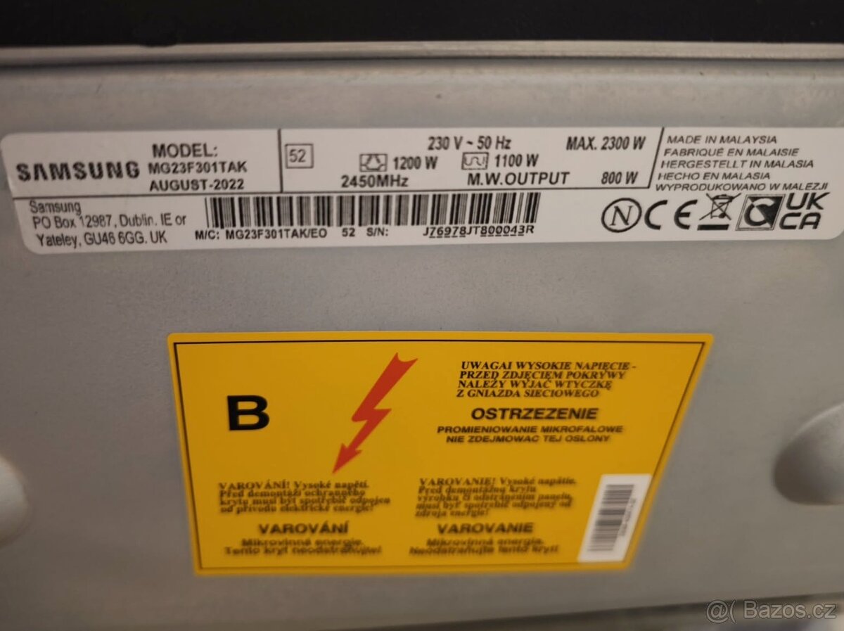 Samsung Mikrovlnná trouba s grilem - 3