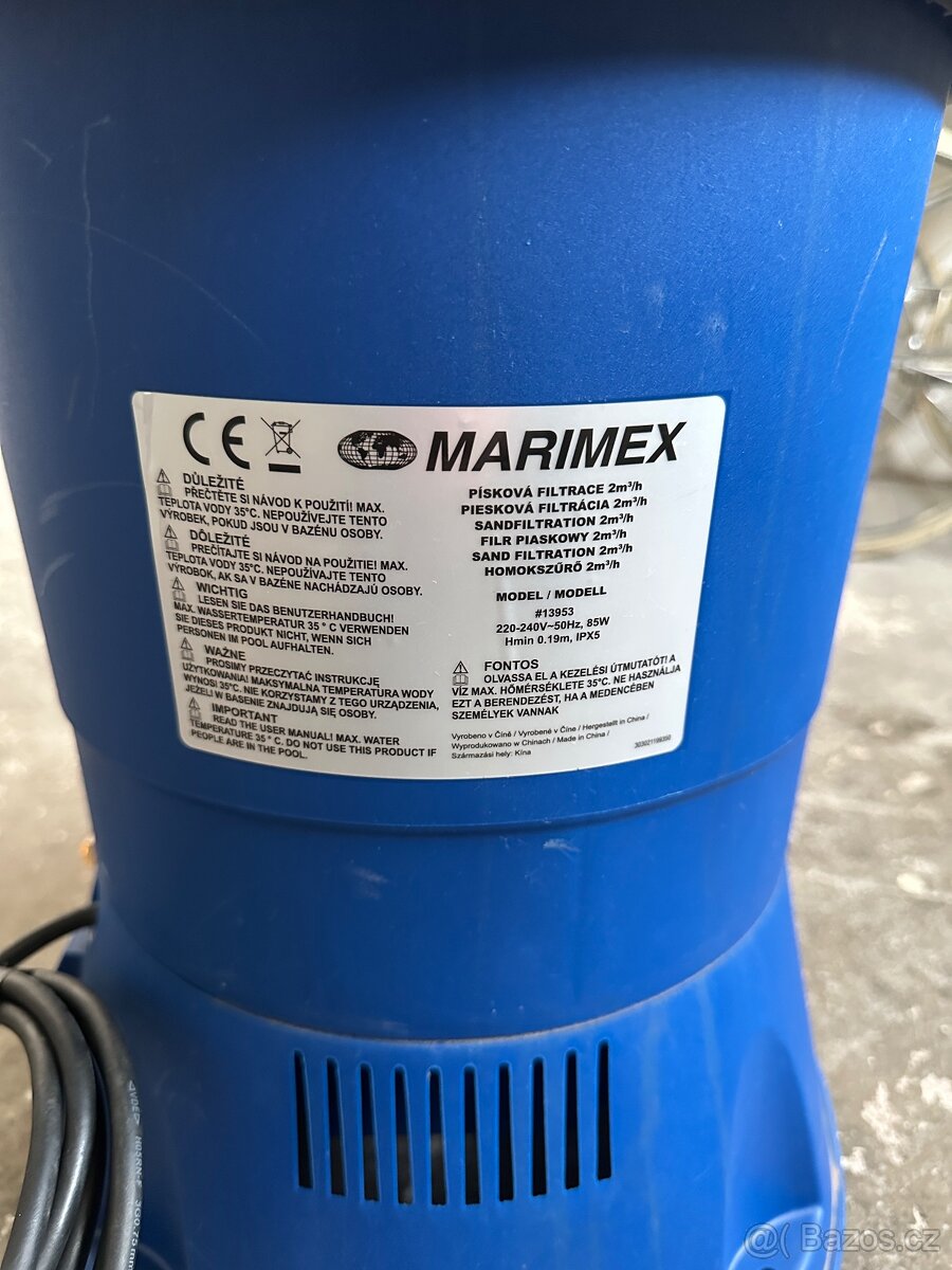 Písková filtrace Marimex 2m3/h. - 3