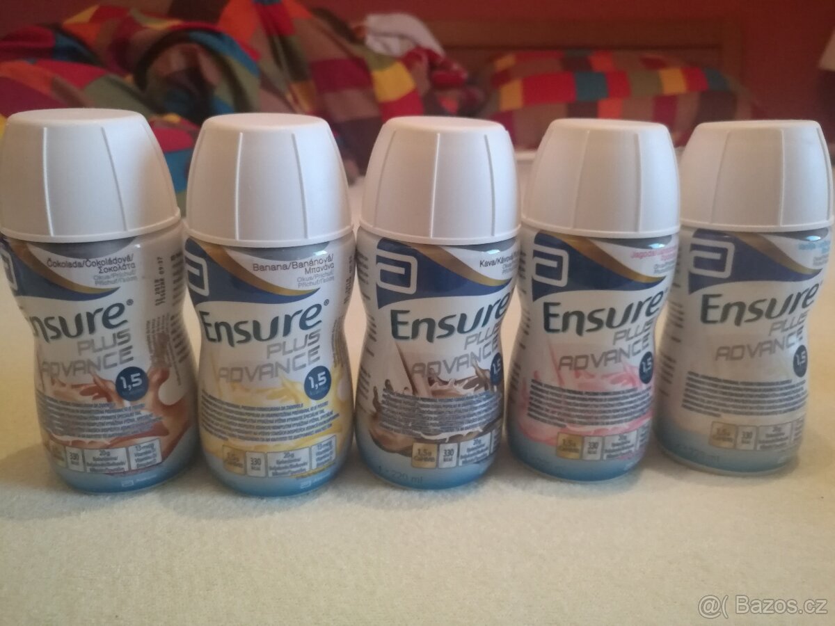 Různe druhy nutridrinků Ensure, fresubin, glucerna, Resource - 3