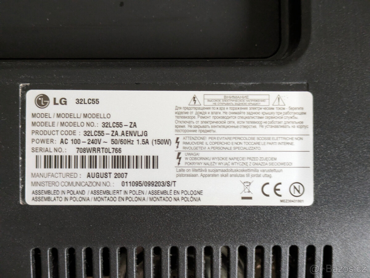 Televizor LG 32LC55 + držák - 3