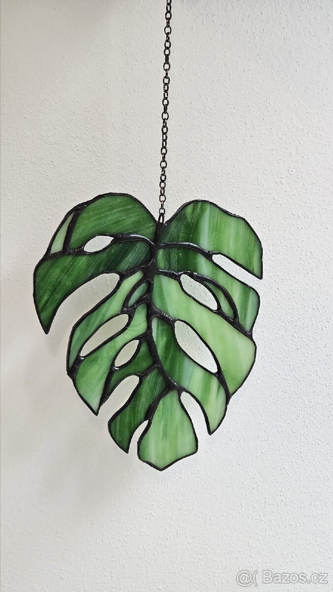 Vitrážový List Monstera - 3