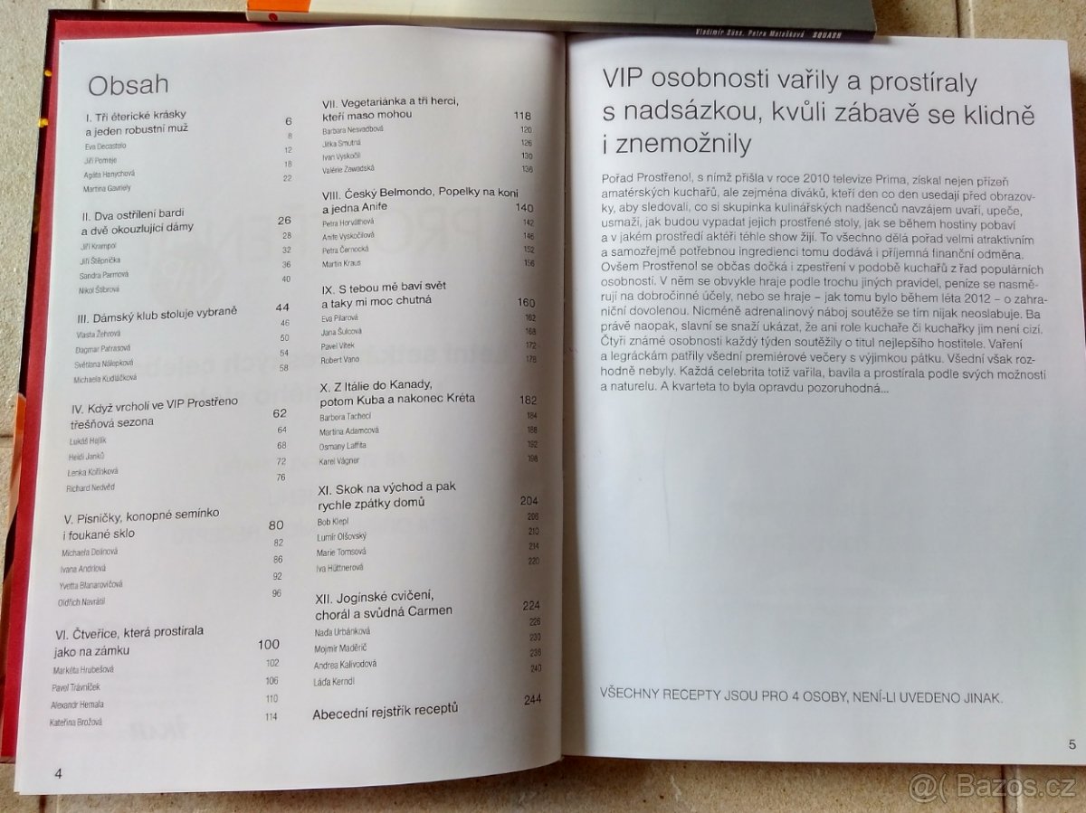kuchařka Prostřeno VIP - Marie Formáčková - 3