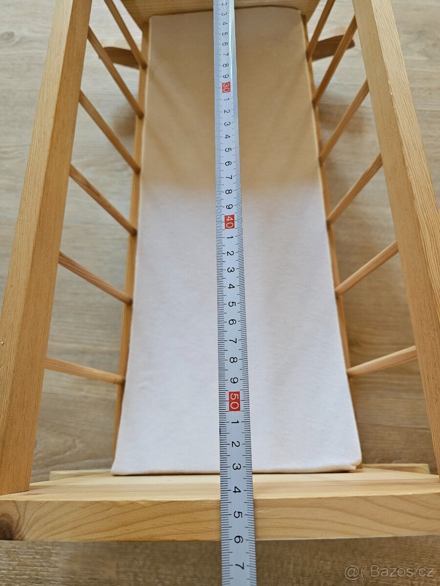 Dřevěná kolébka pro panenky - 3