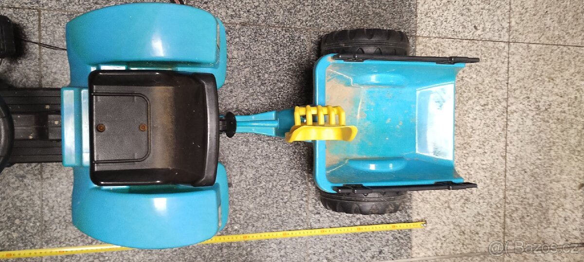 Šlapací traktor dětský velký - 3