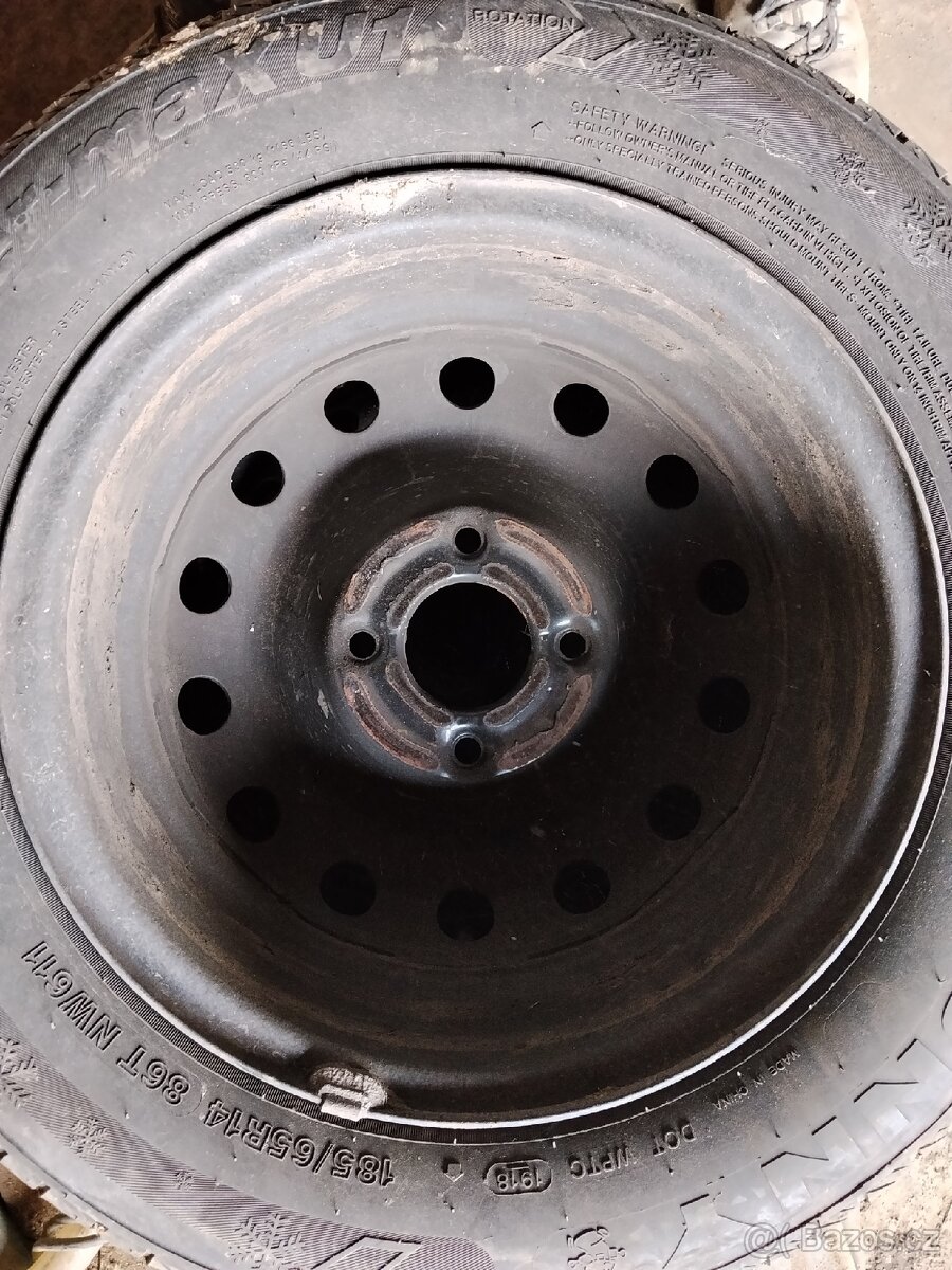 Plechové disky R14 4x108 - 3