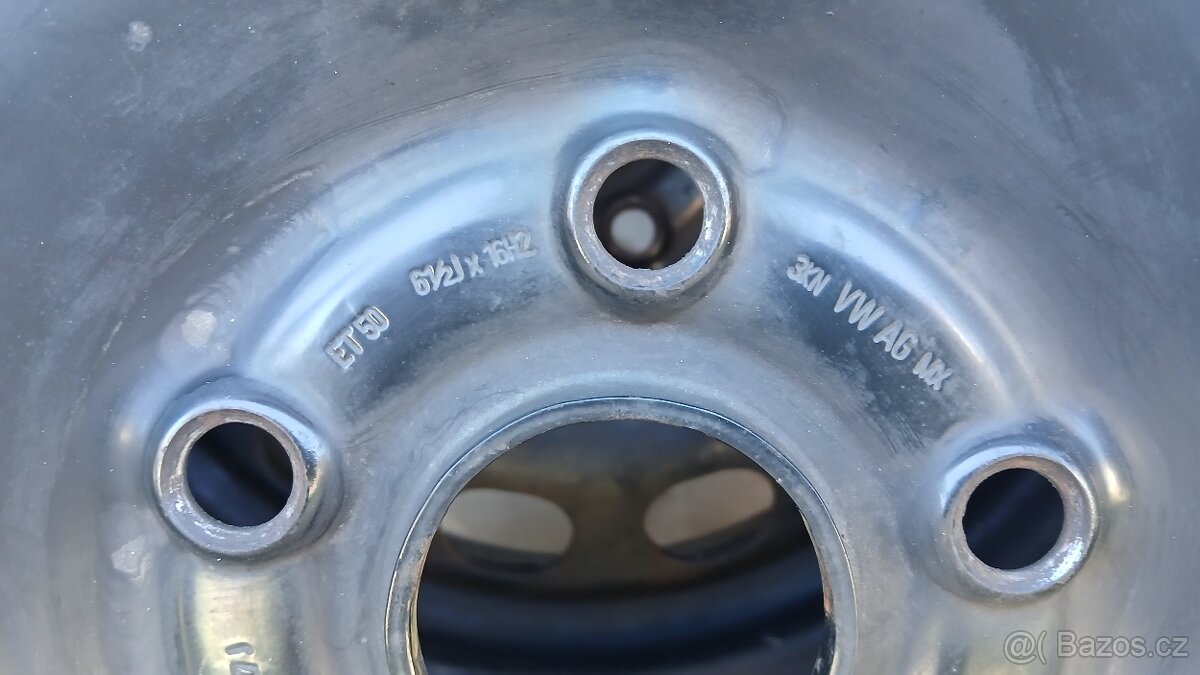 Disky 5×112r16,pneu 205/55R16 - 3