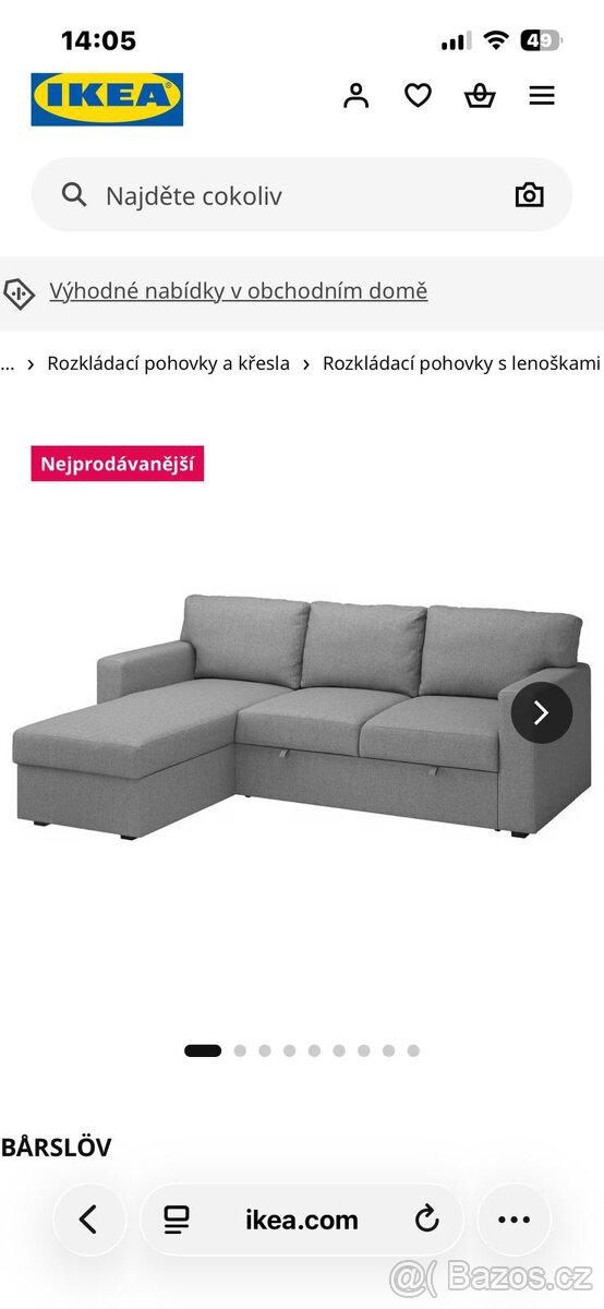 Rozkládací pohovka - 3