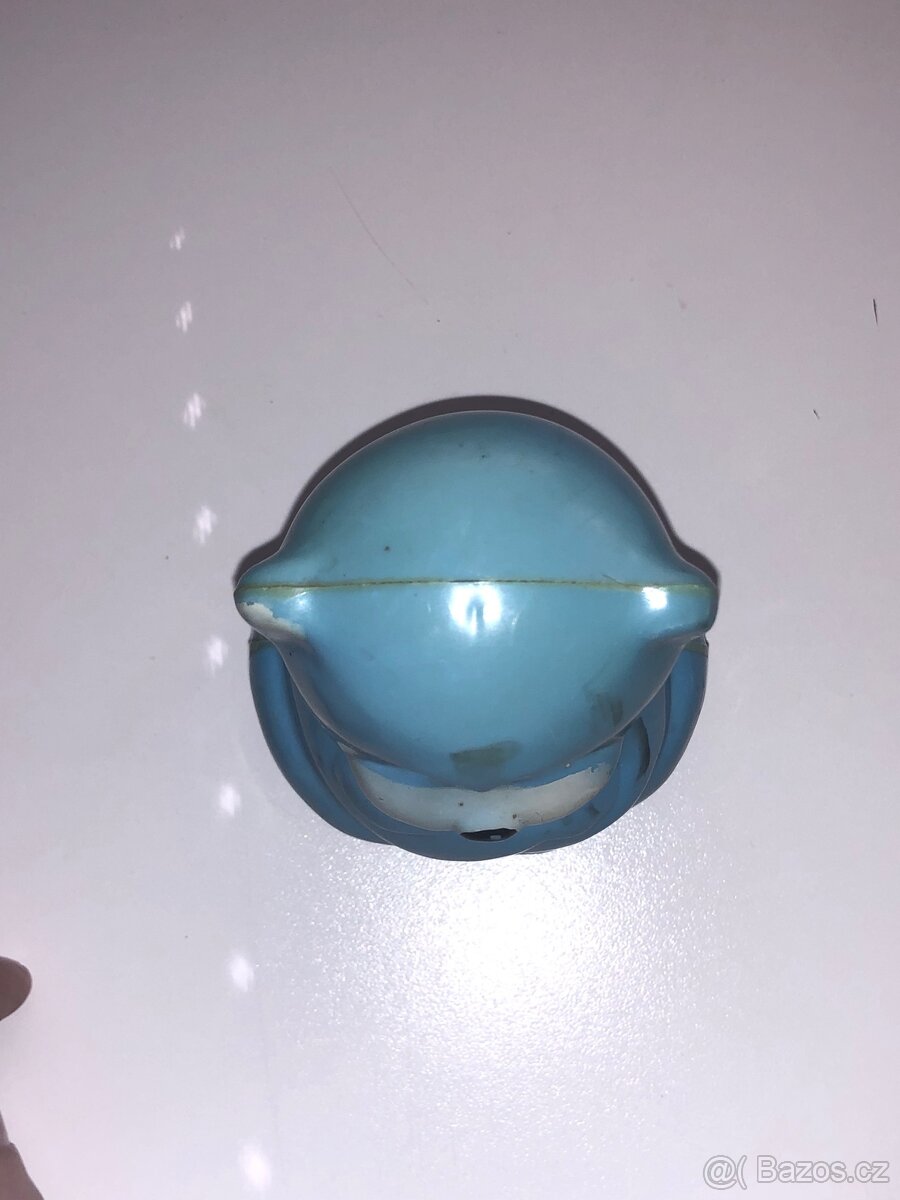 Retro plastový medvídek vstávačka – ČSSR - 3