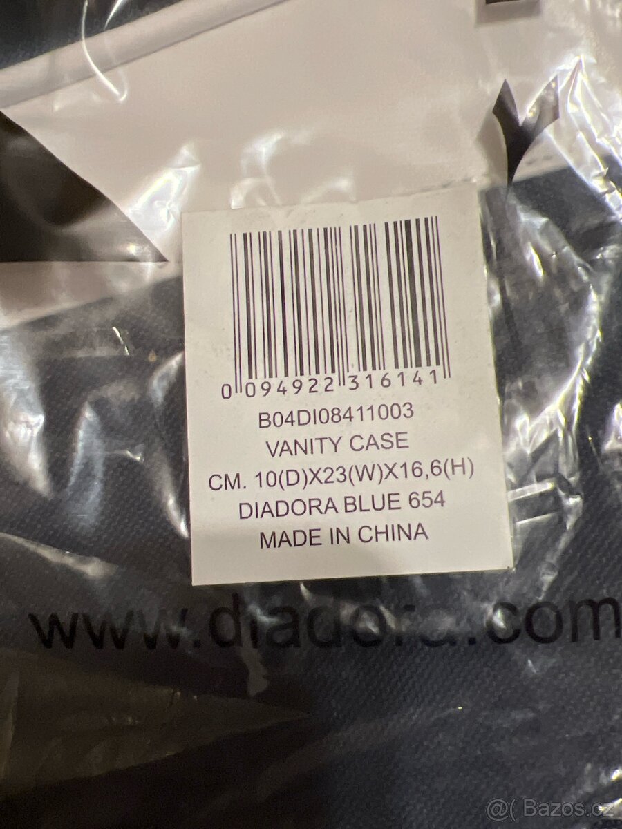 Kosmetická taštička Diadora - nová - 3