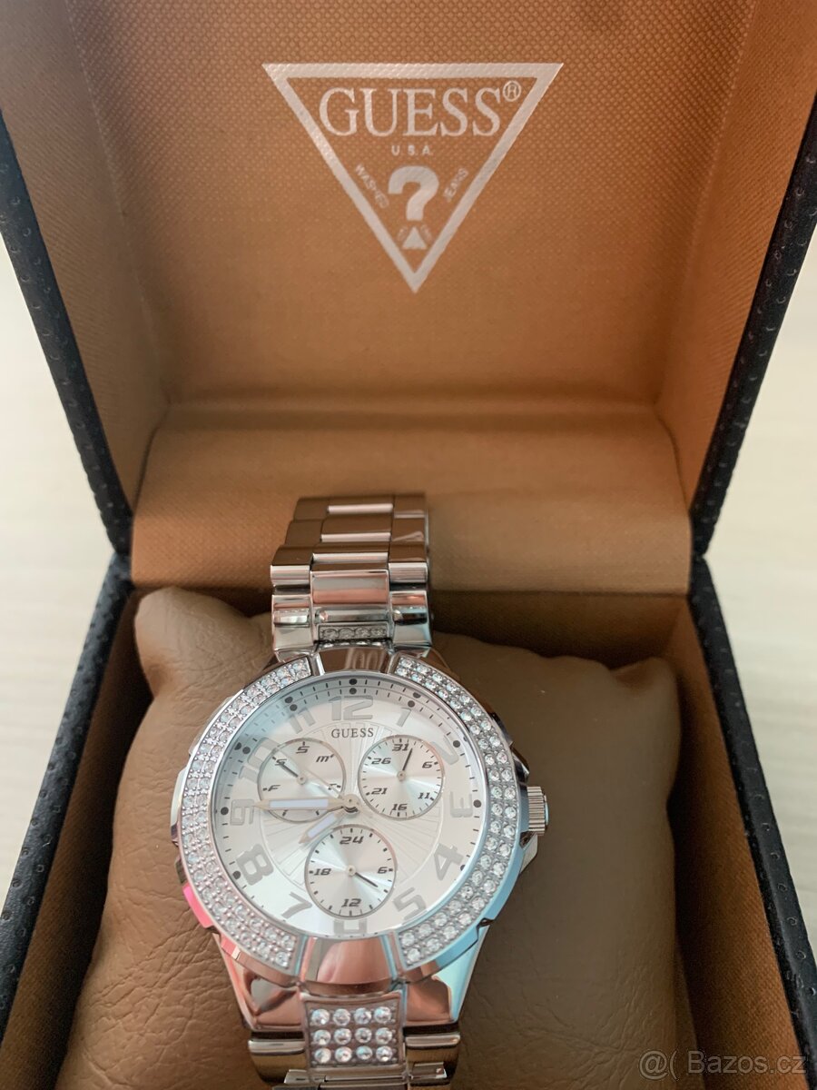 Luxusní dámské hodinky Guess – nové, originál, krabička - 3