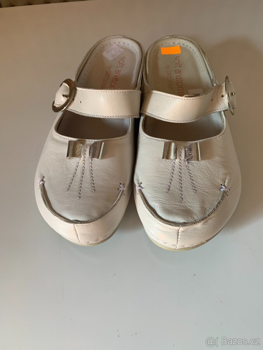 Obuv Rea 050346 bílá, stříbrná vel: 38 - 3