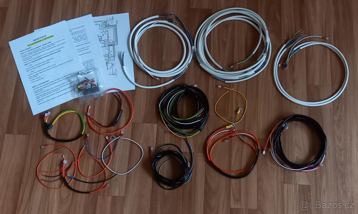 kabeláž na malotraktor TZ-4K-14 - 3