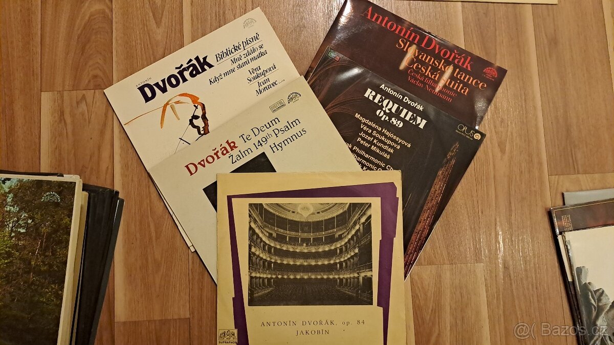 LP desky - Antonín Dvořák - Jakobín , Rusalka aj. - 3