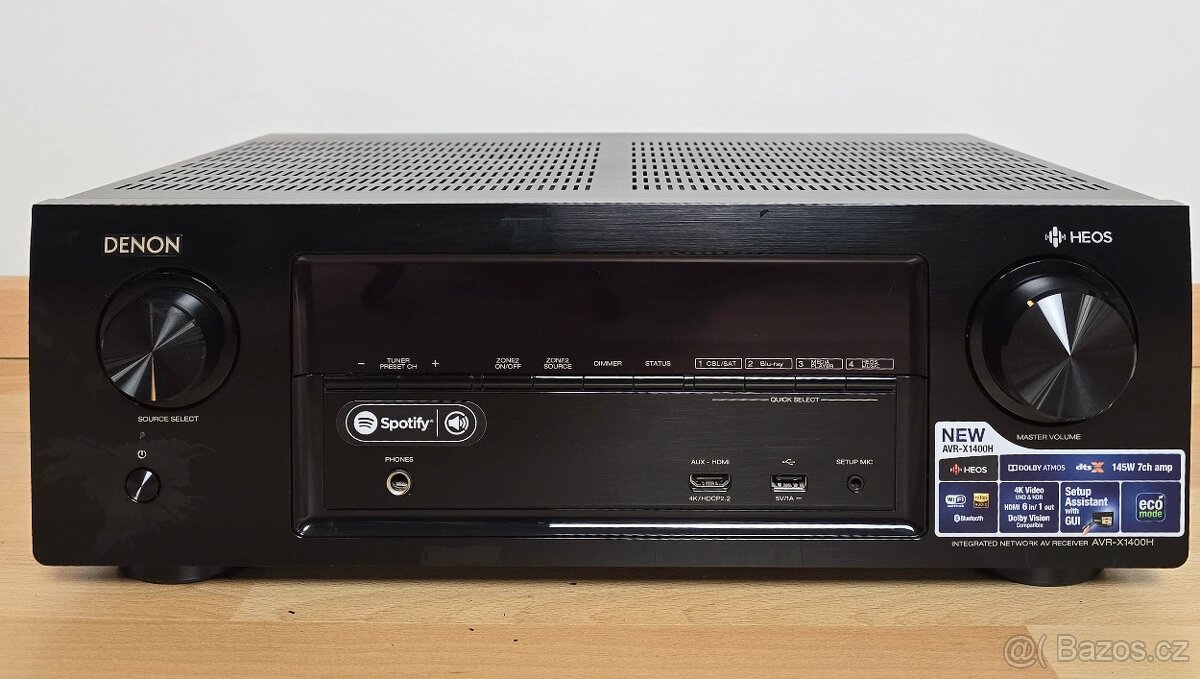 DENON AVR-X1400H / AirPlay Bluetooth Spotify Wi-Fi - 3