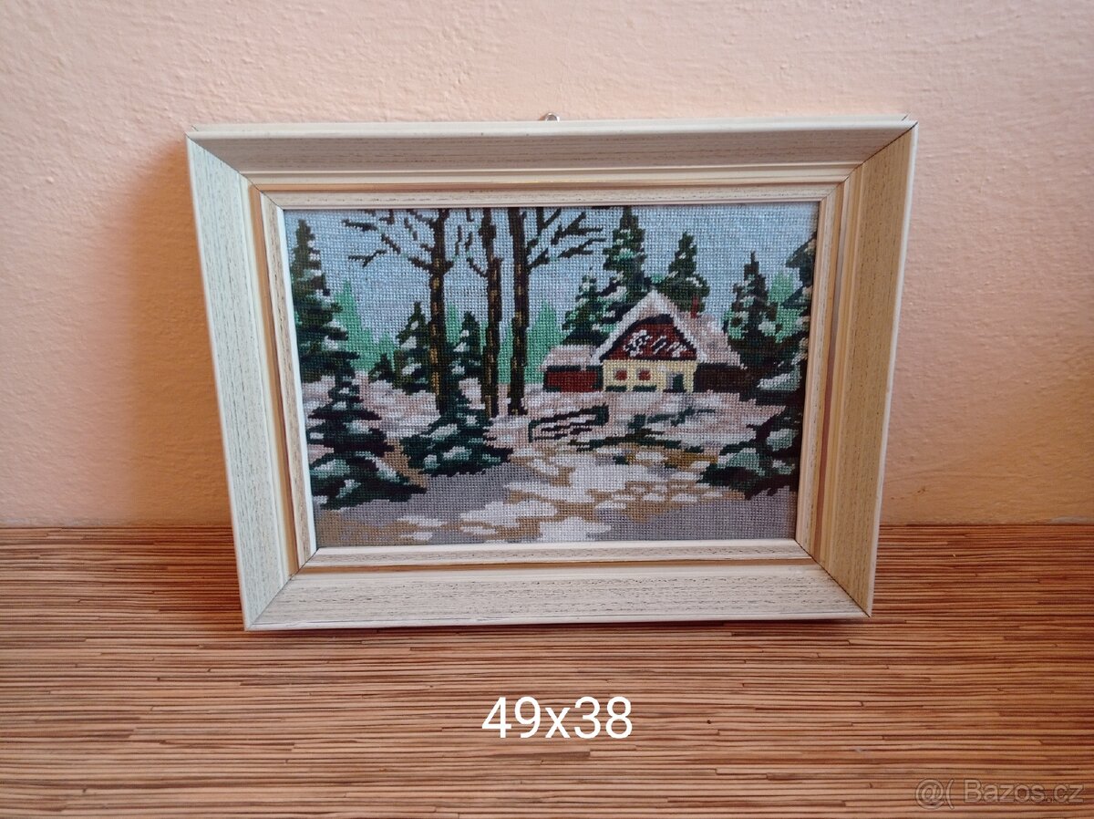 Vyšívané obrazy - 3