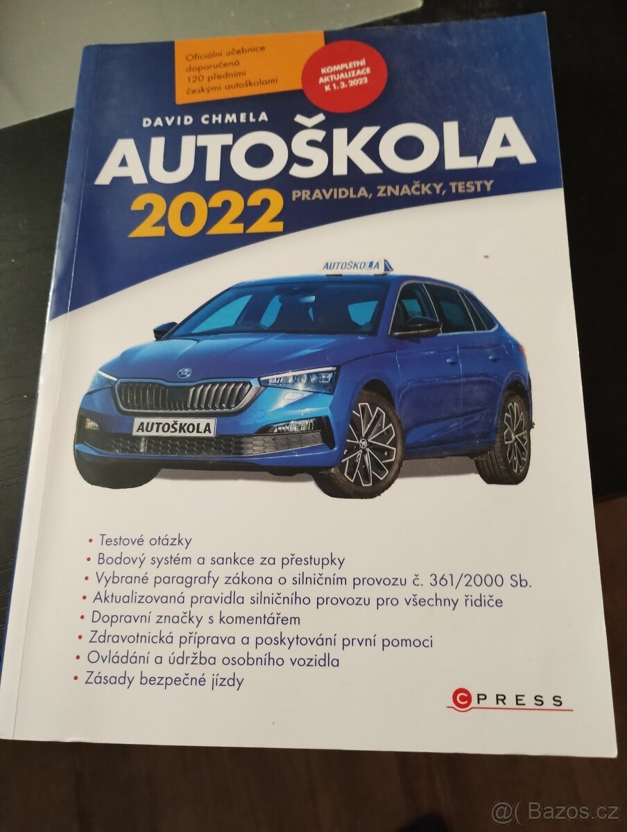 AUTOŠKOLA 2022 pravidla, značky testy - 3