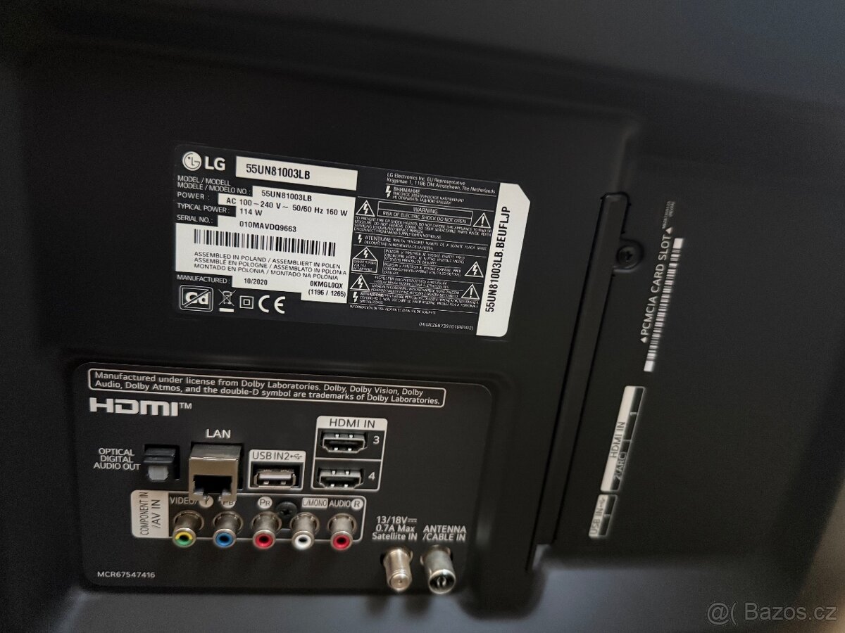 Televize 55" LG 55UN81003LB - 3