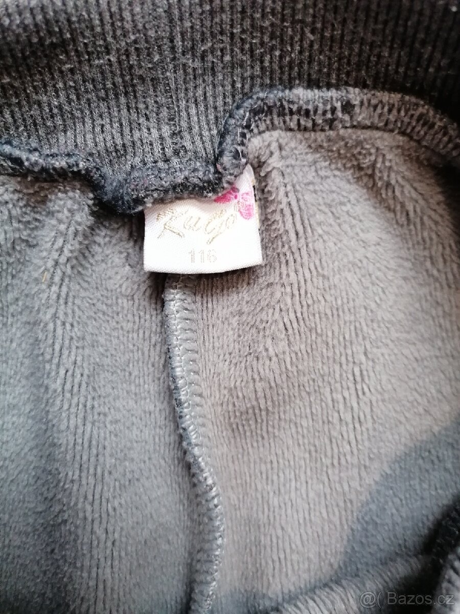 Dívčí, zateplené legíny vel. 116,122 Kugo - 3