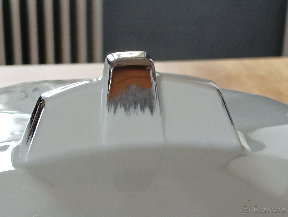 ART DECO PORCELÁNOVÁ TERINA REVA LIMOGES FRANCIE - 3