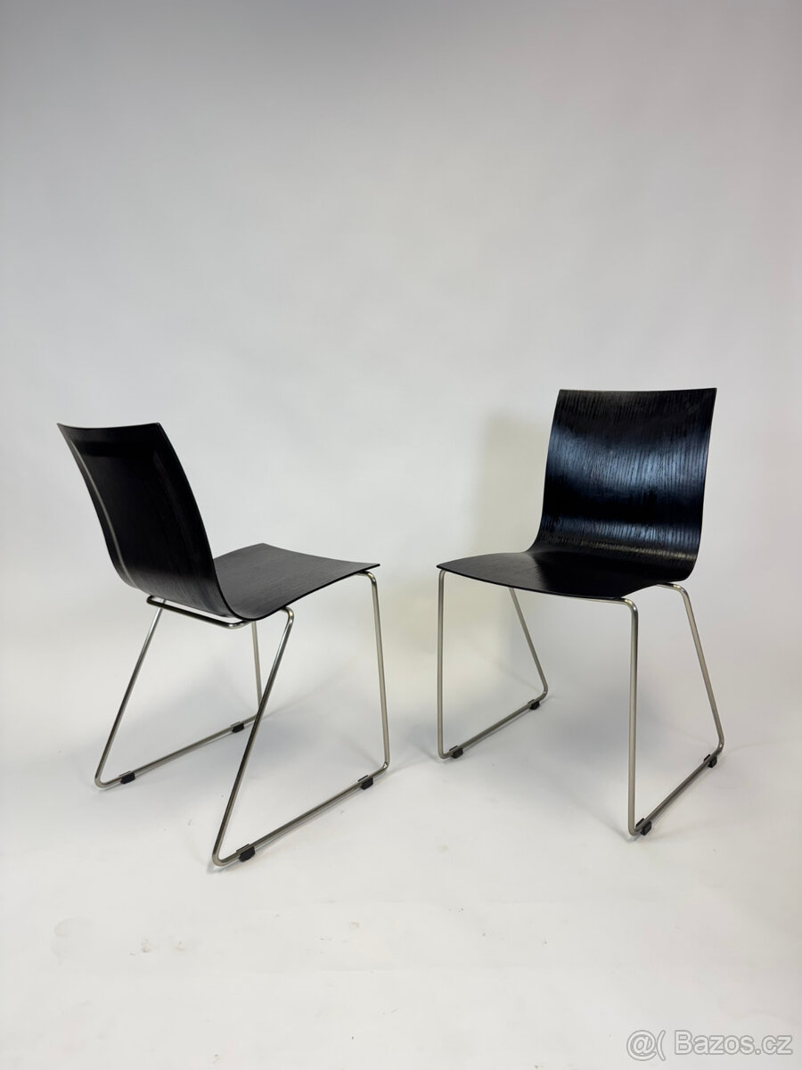 Luxusní židle dovezeny z Dánska 4 kusy, TOP stav - 3