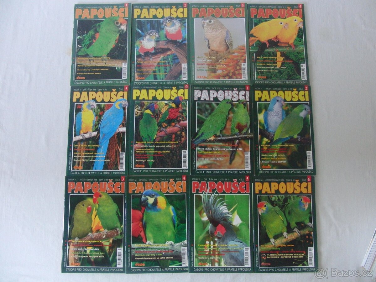 Papoušci 2001 - 2021 - komplet + bonus Speciál. - 3