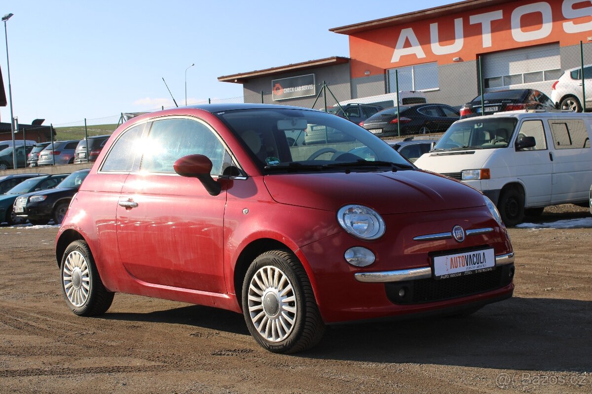 Fiat 500, 1,2i 51KW, KLIMA, SERVISKA, r.v. 2012 - 3